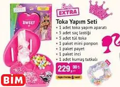 BARBİE EXTRA TOKA YAPIM SETİ